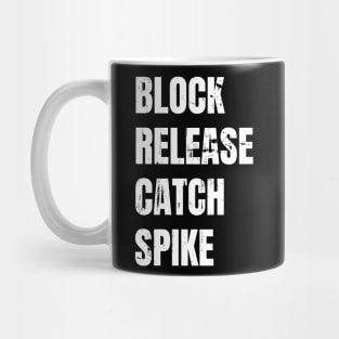 Block Release Catch Spike Mug